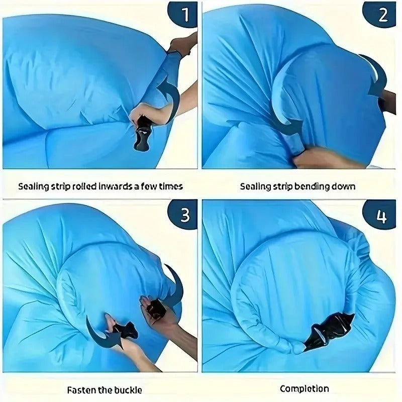 Portable Inflatable Air Lounger Sofa