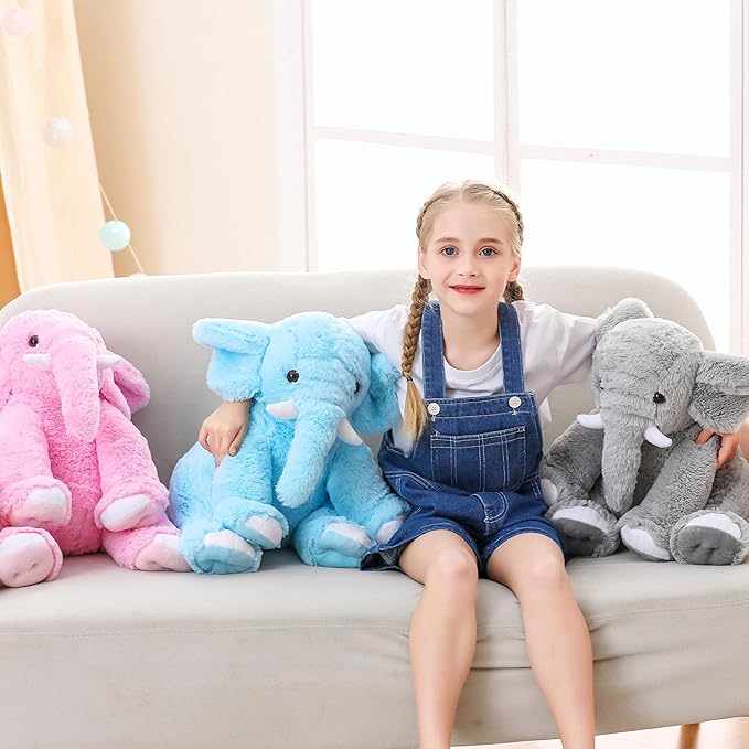 π Jumbo Elephant Plush Toy β The Perfect Cuddle Buddy for Kids π