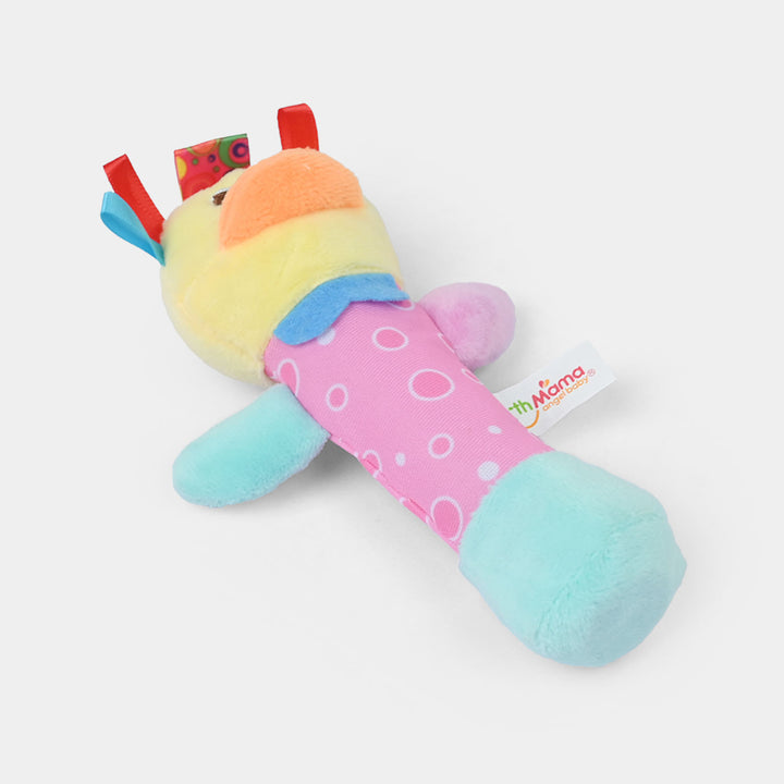 Cute Animal Plush Baby Rattle