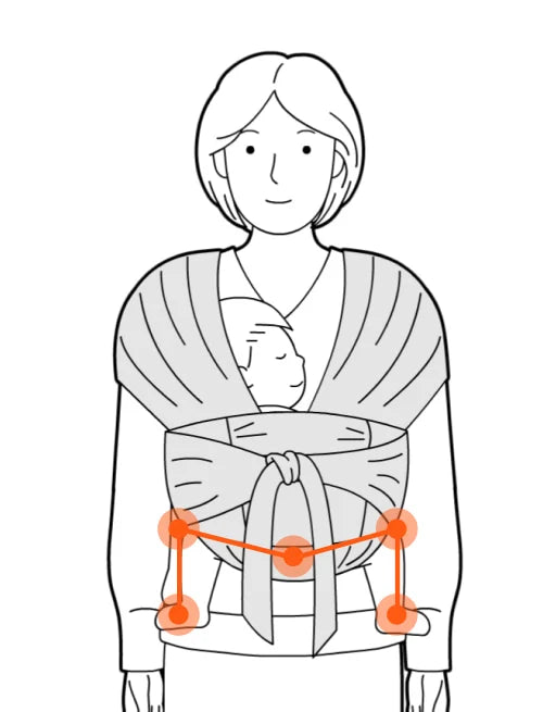 Hands-Free Baby Wrap Carrier