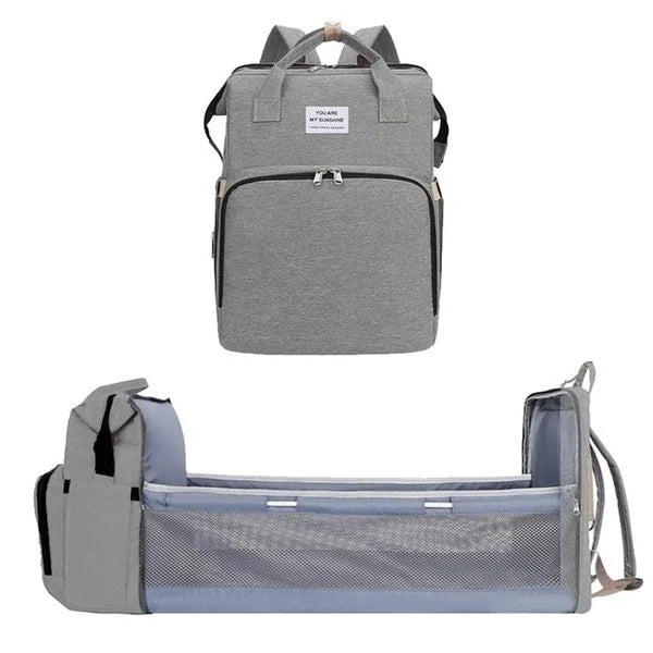 Smart Multi-Functional Baby Bed Bag with Changing Station