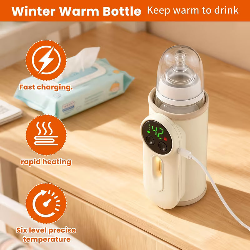 Portable & Rechargeable Baby Feeder and Milk Warmer