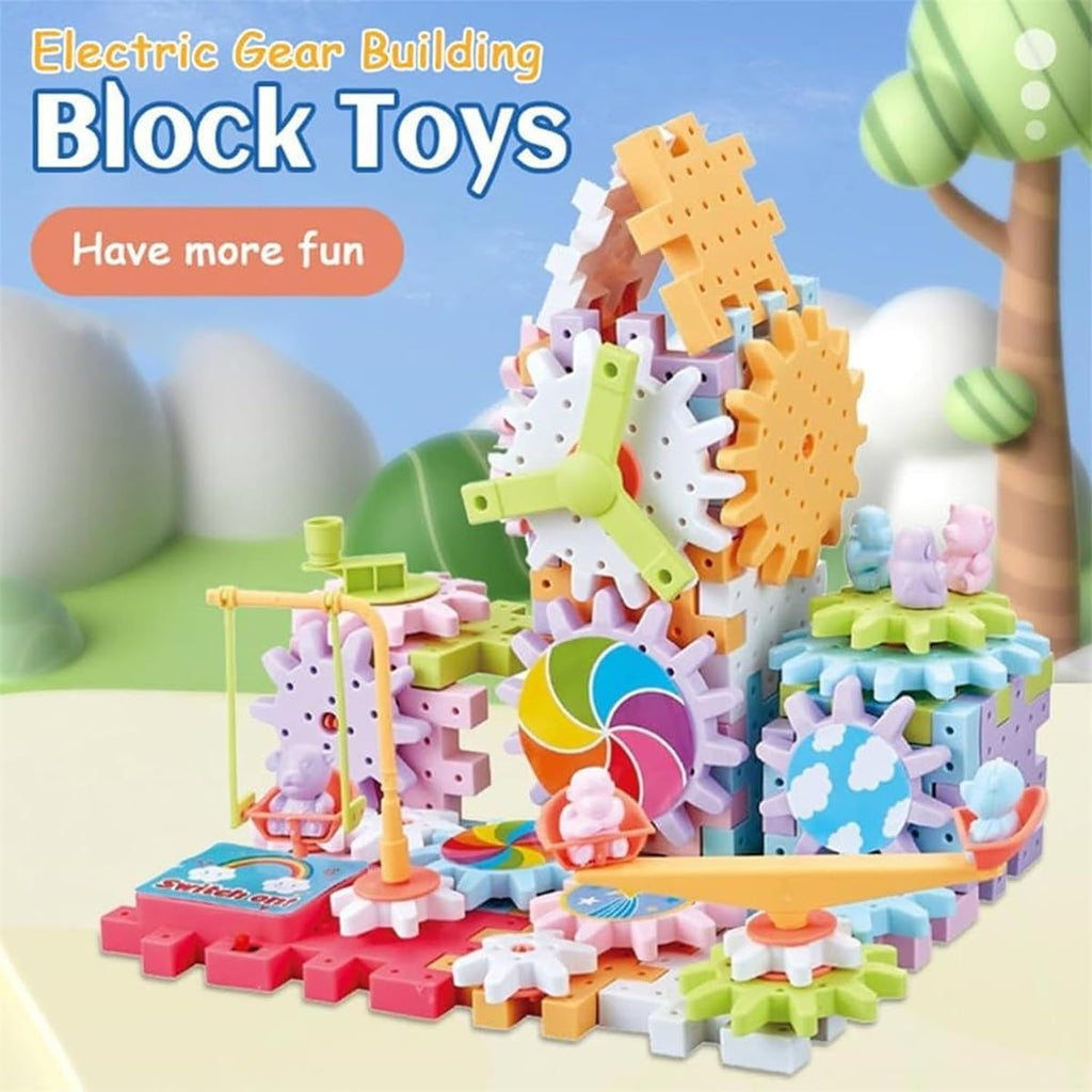 Educational Stem Electric Gears Blocks Toy