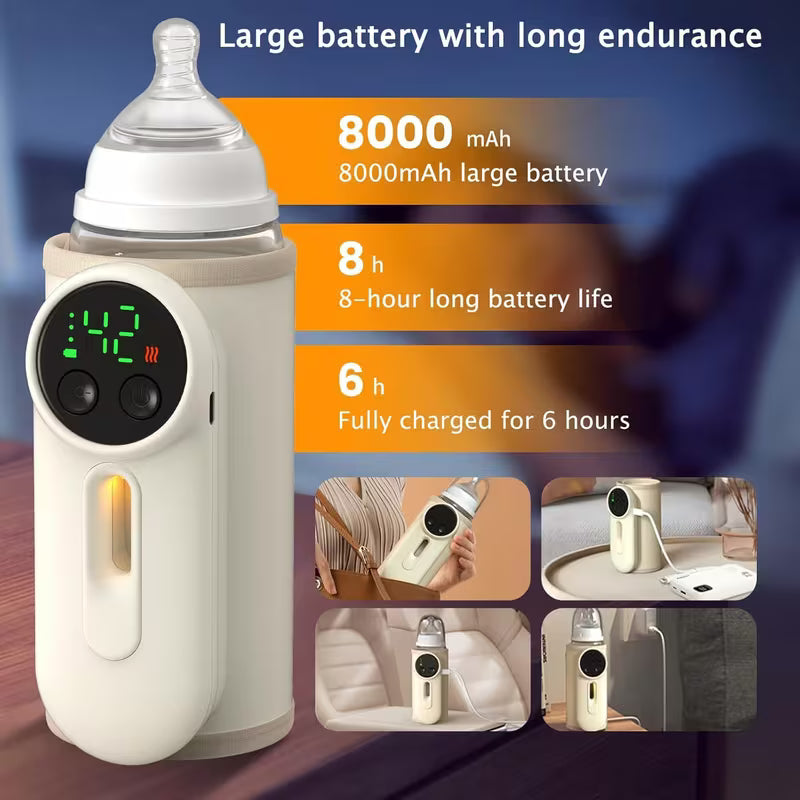 Portable & Rechargeable Baby Feeder and Milk Warmer