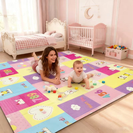 Premium Foldable Double-Sided Baby Play Mat