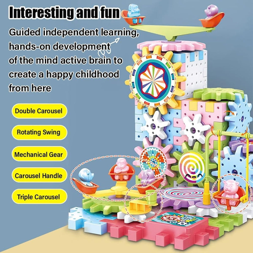 Educational Stem Electric Gears Blocks Toy