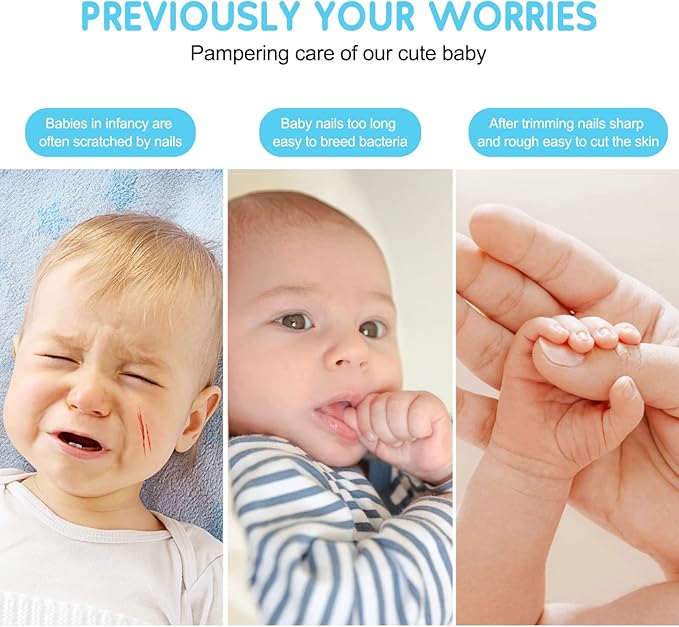 Multi-Functional Baby Electric Nail Trimmer