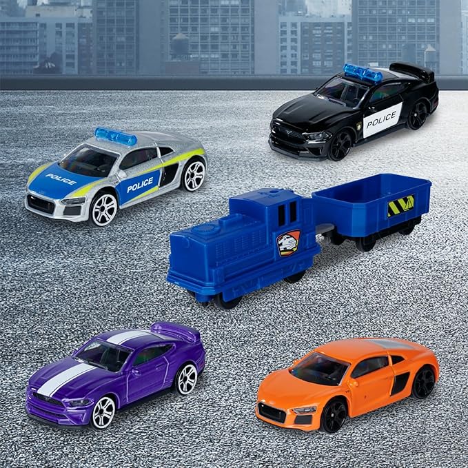 🚗 Parking Racing Multi-Level Car Track Set 12 Cars