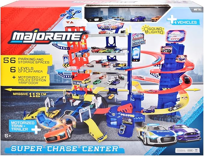 🚗 Parking Racing Multi-Level Car Track Set 12 Cars