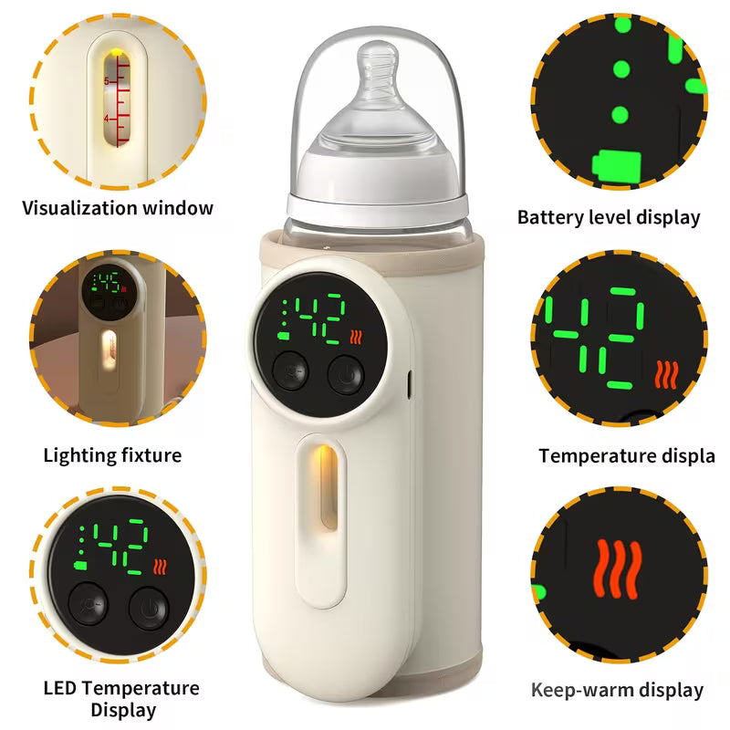 Portable & Rechargeable Baby Feeder and Milk Warmer