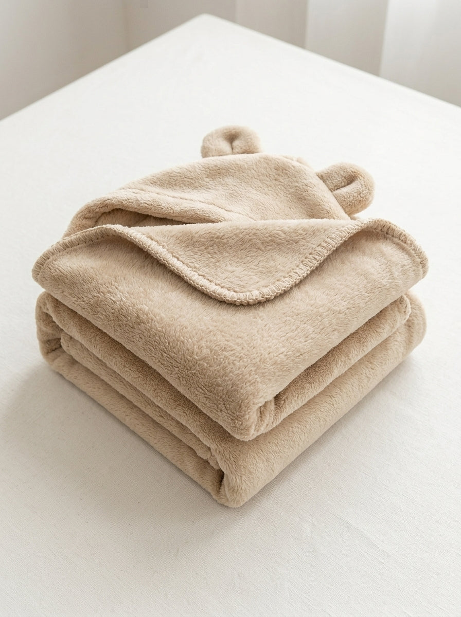 4-in-1 Baby Winter Blanket & Hooded Swaddle