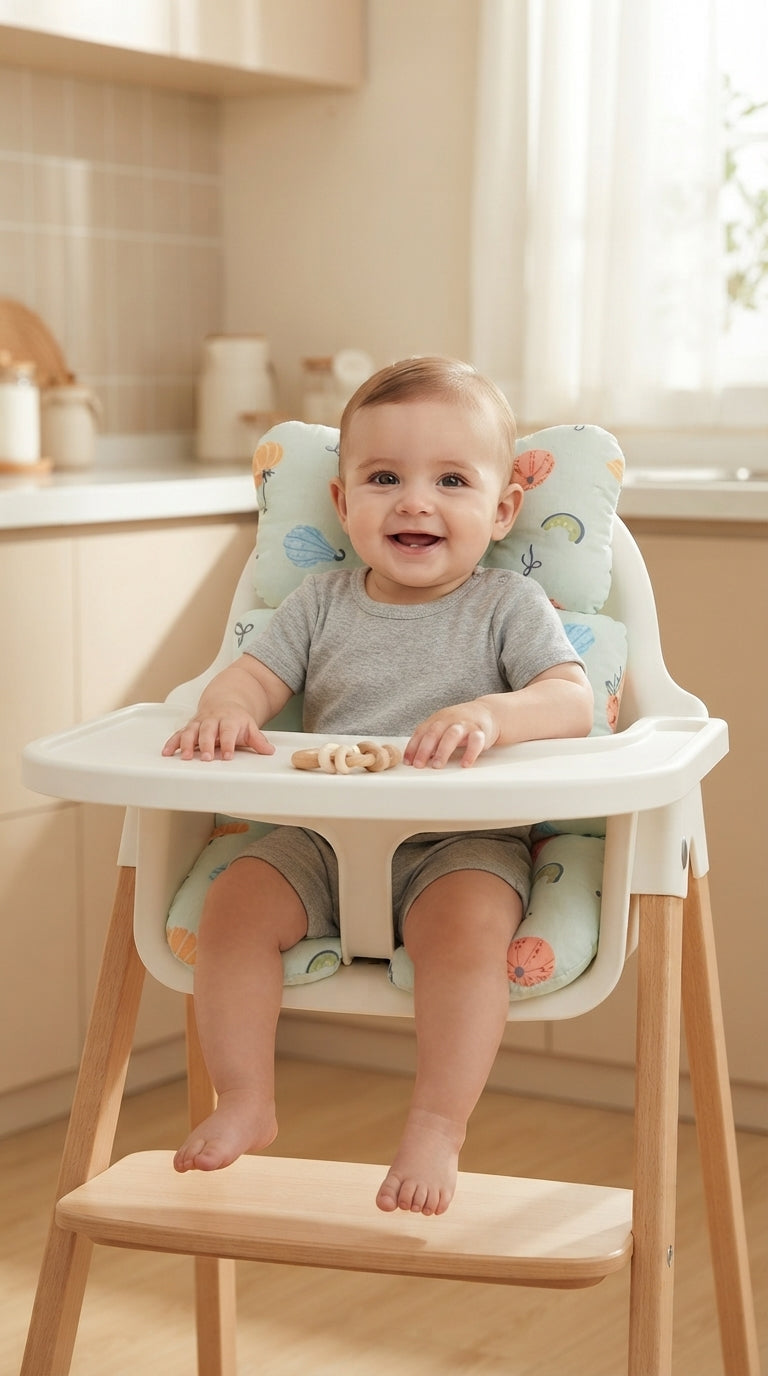 Multipurpose Baby Stroller, Car Seat, Carrier & Travel Comfort Cushion