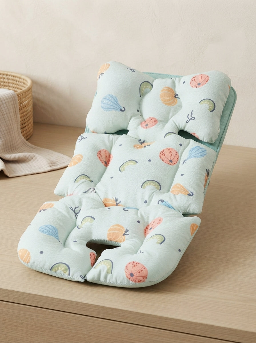 Multipurpose Baby Stroller, Car Seat, Carrier & Travel Comfort Cushion