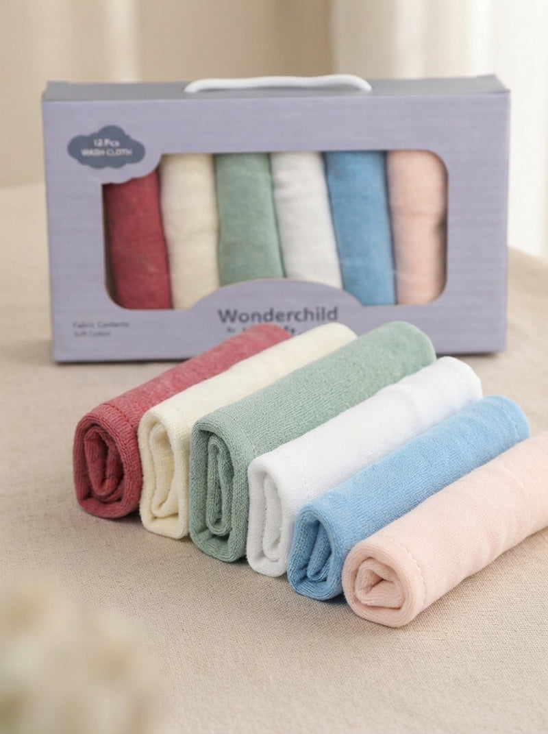 Premium Baby Washcloth Set – Soft Cotton