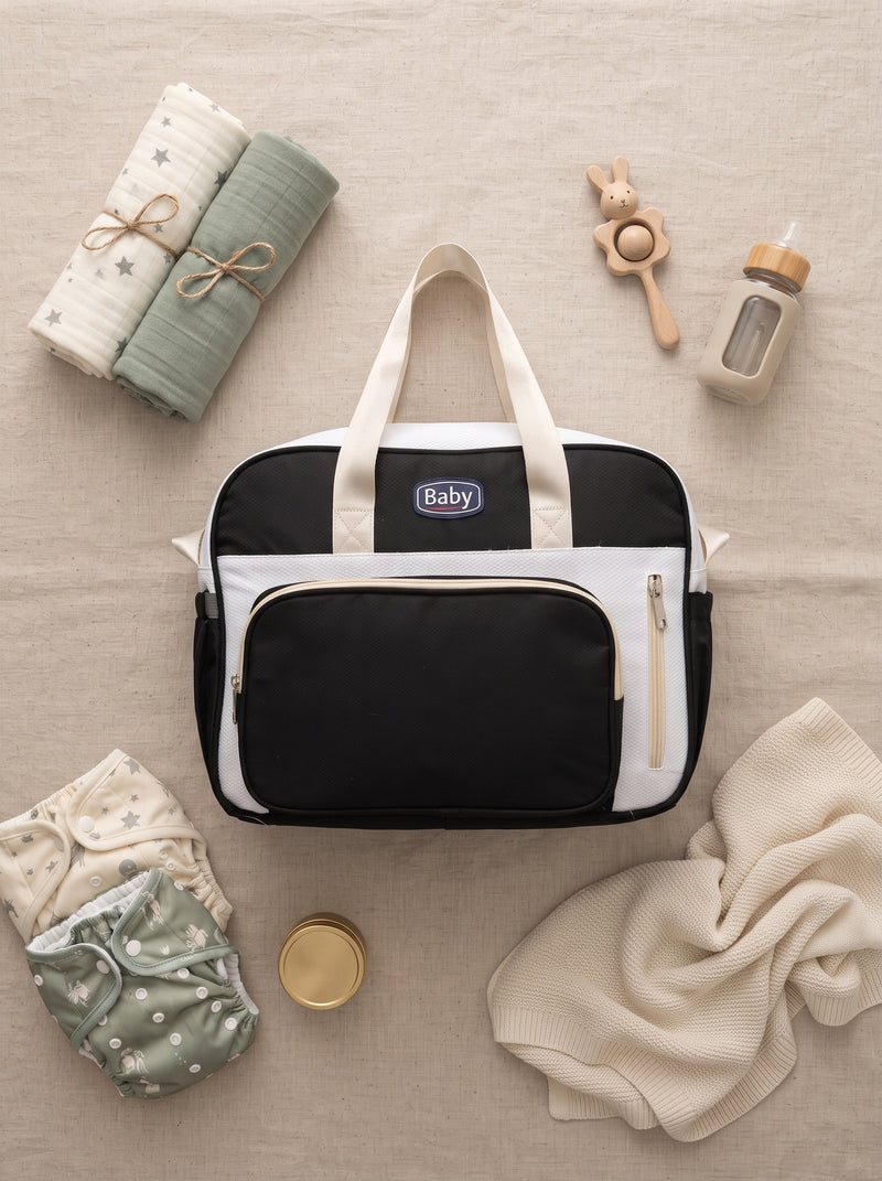 All-in-One Mommy Bag with Diaper Changing Mat