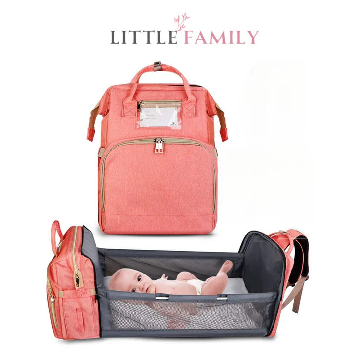 Smart Multi-Functional Baby Bed Bag with Changing Station