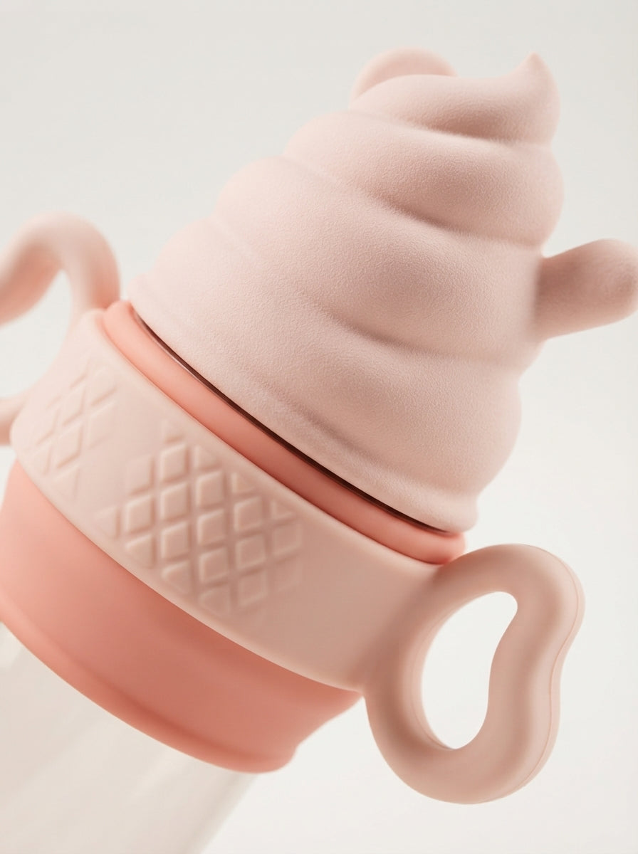 Ice Cream-Shaped Baby Feeding Cup