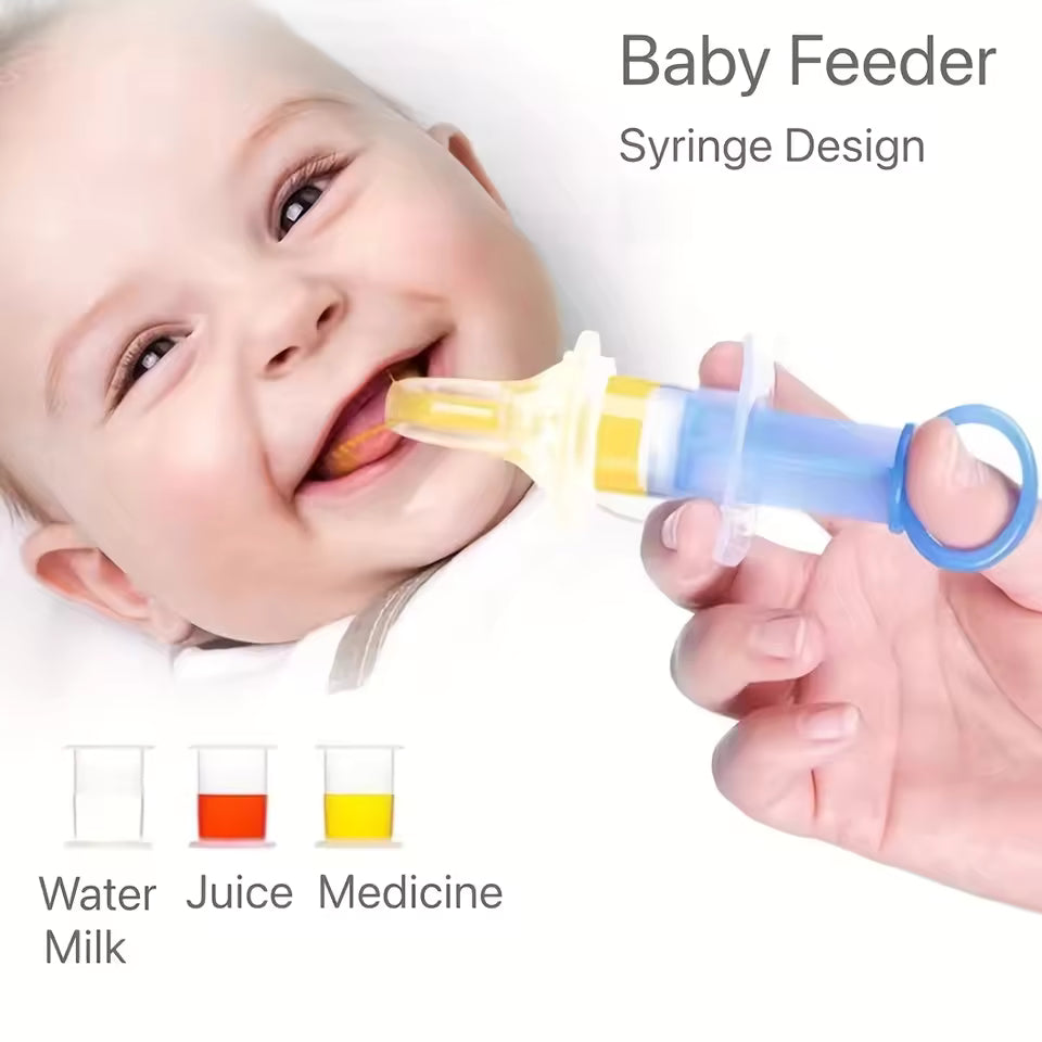 Baby Medicine Dropper with Silicone Oral Feeding Pacifier