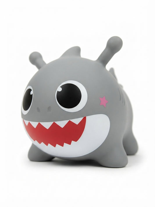 Grey Shark Bouncy Ride
