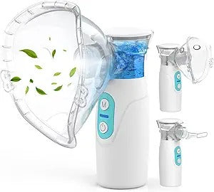 🌬️ Portable Mesh Nebulizer – Fast, Quiet &amp; Travel-Friendly