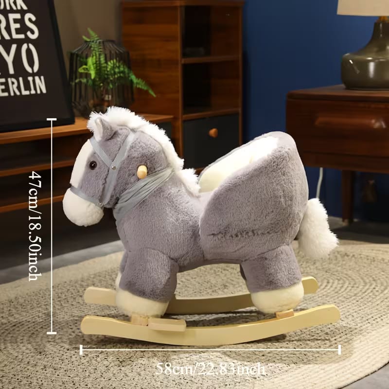 Baby Plush Rocking Horse