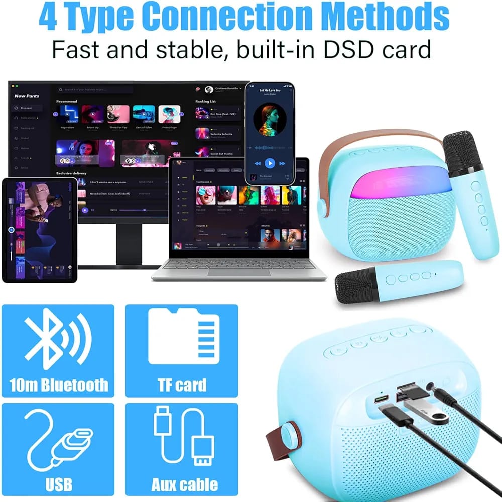 Kids Karaoke Singing Machine with
