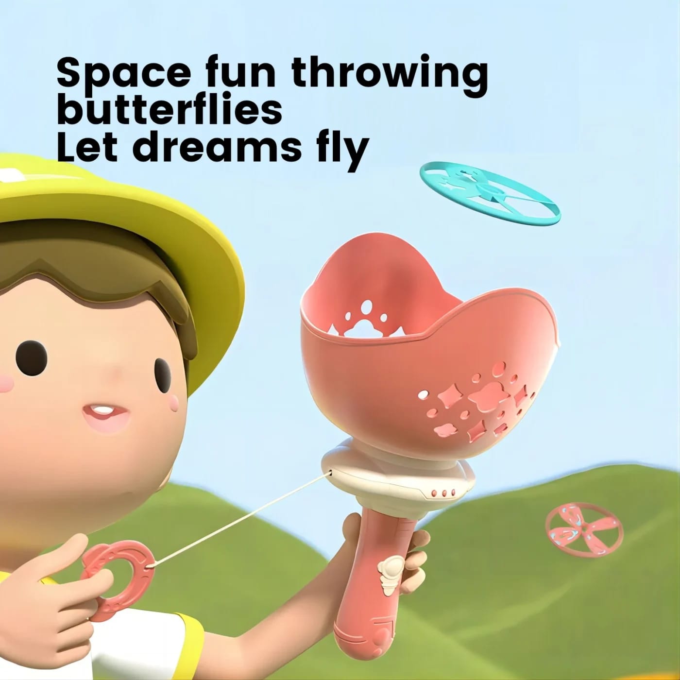 AirFly Disc Launcher for Kids