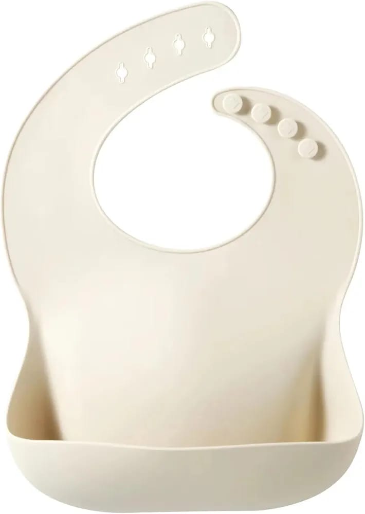 Silicone Baby Feeding Bib with Food Catcher