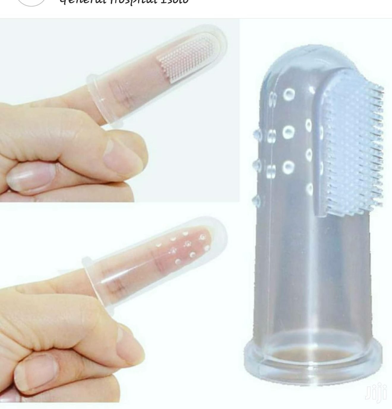 Baby Silicon ToothBrush One Finger