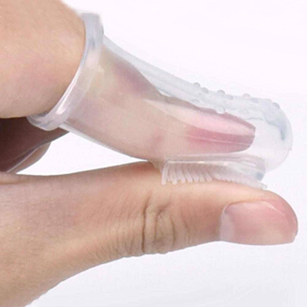 Baby Silicon ToothBrush One Finger