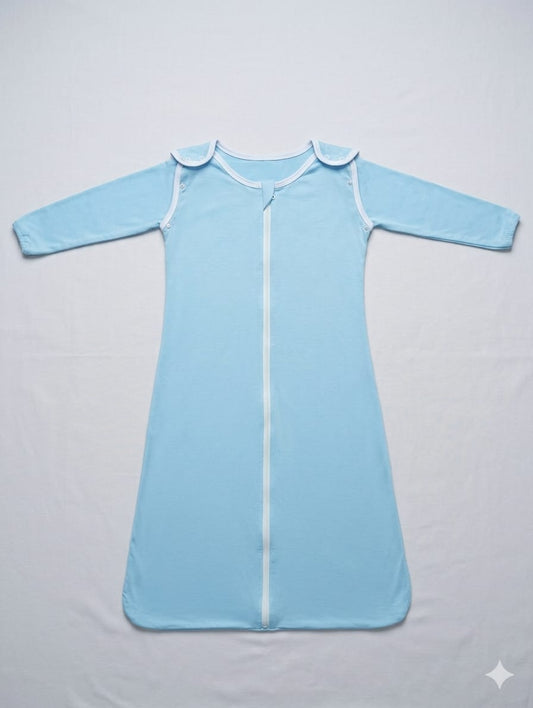 Light Cotton Ease Summer Baby Sleep Sack with Detachable Sleeves