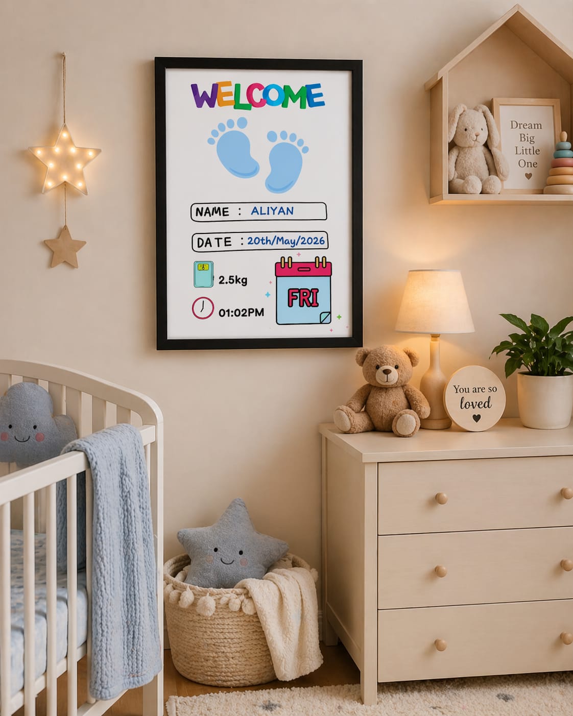 The Luxe Baby Frames