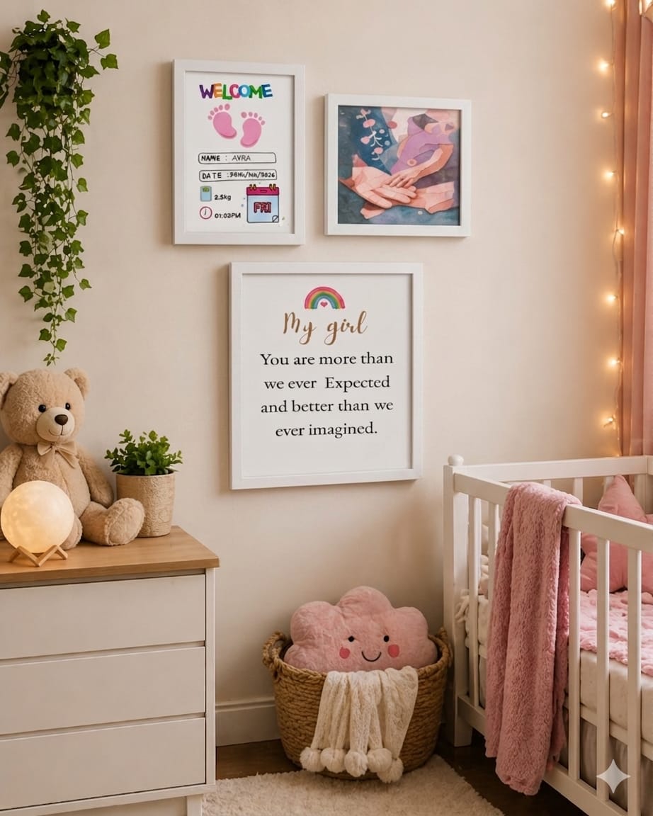 The Luxe Baby Frames