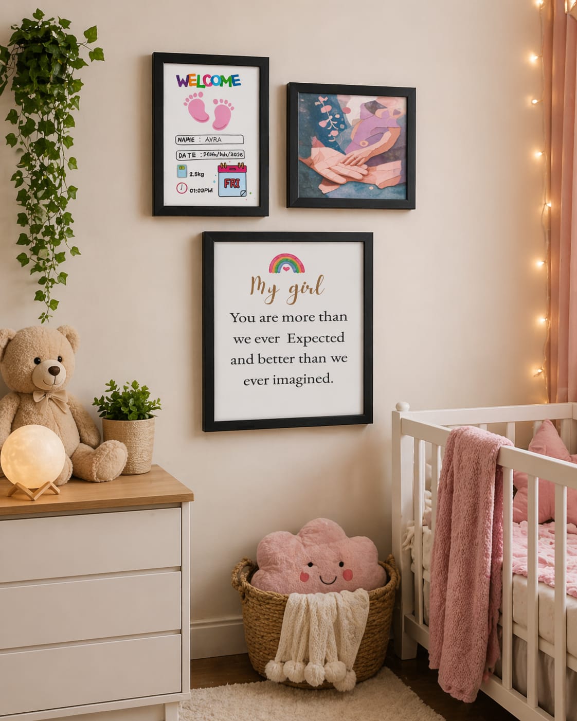 The Luxe Baby Frames
