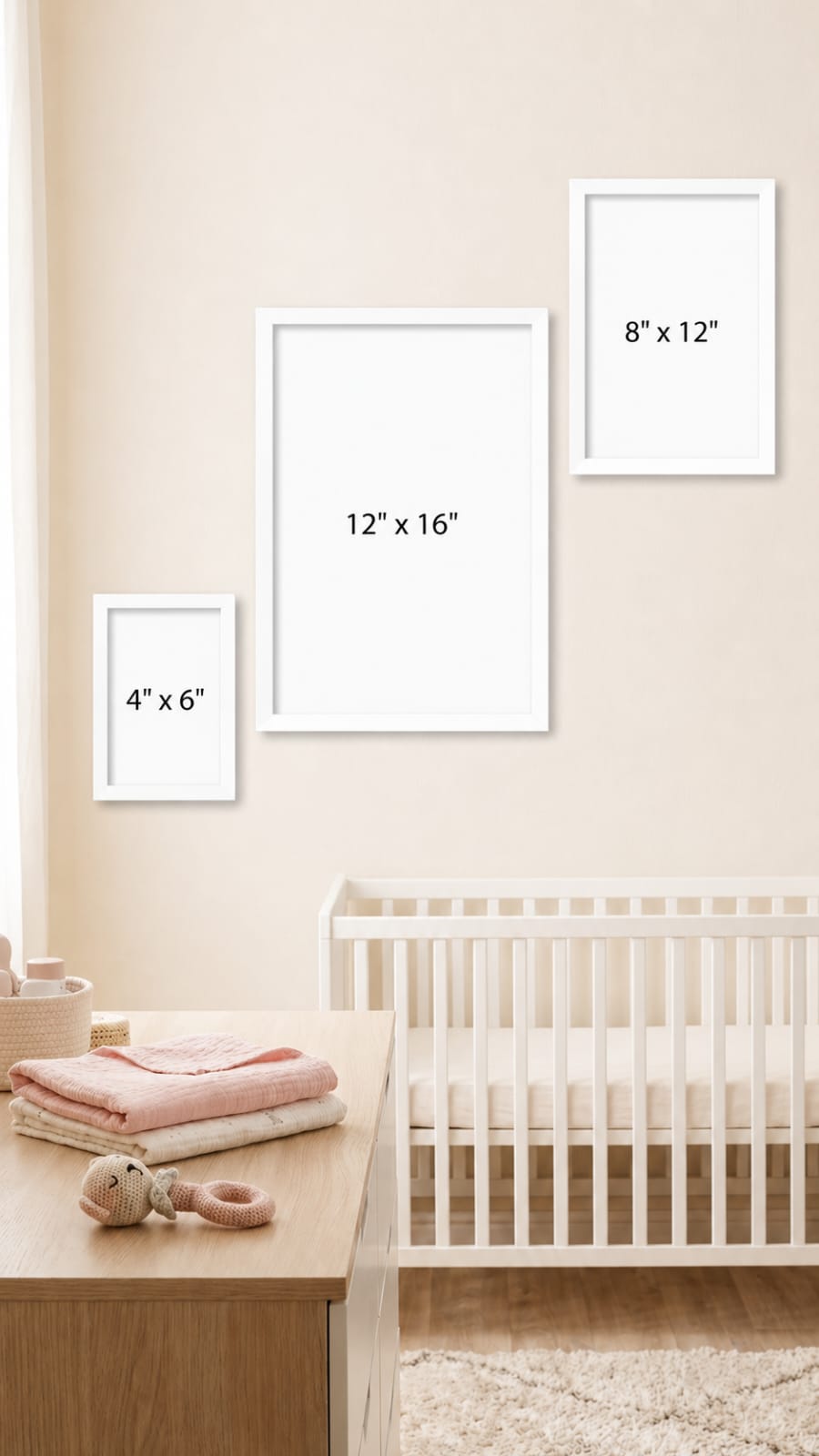 The Luxe Baby Frames