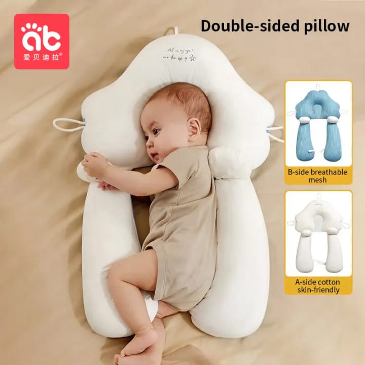 Premium Baby Anti-Roll Sleeping Pillow & Positioner