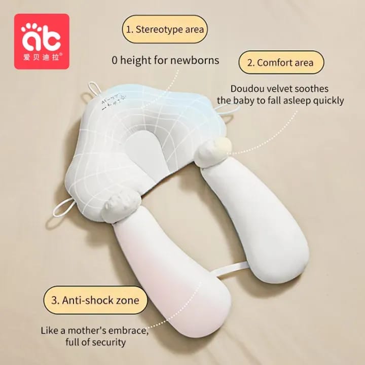 Premium Baby Anti-Roll Sleeping Pillow & Positioner