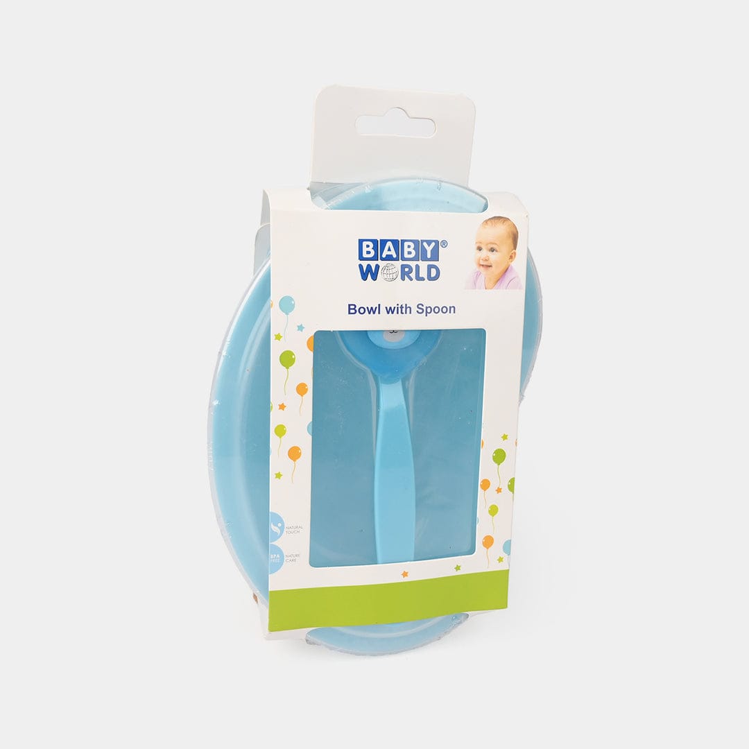 Baby World Bowl with Spoon – Premium Baby Feeding Set
