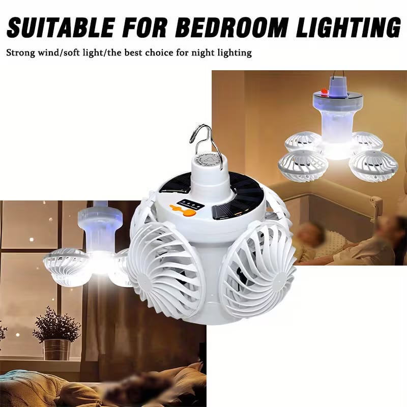 Baby Comfort Fan with Soft Night Light – Peaceful Sleep