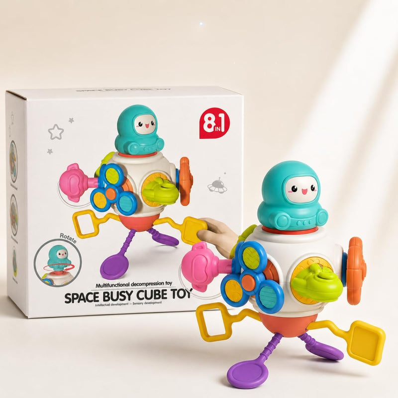 8-in-1 Space Busy Cube Toy