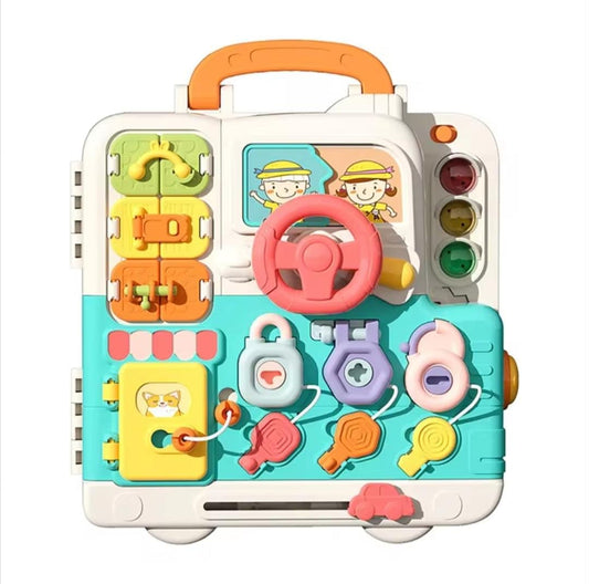 Montessori Busy Board for Kids