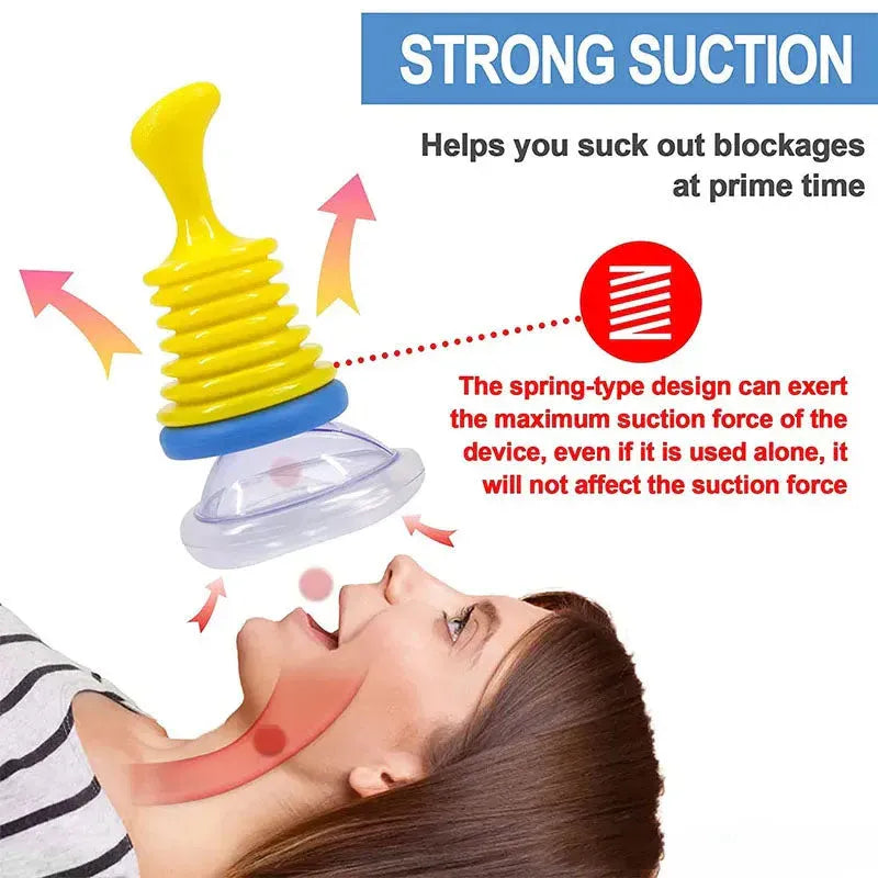 Portable Anti-Choking Suction Device