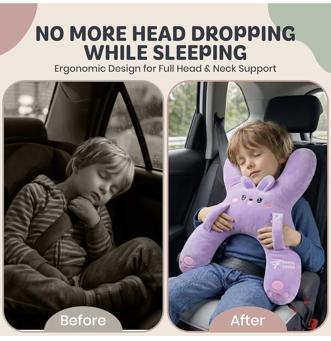 Kids Car & Travel Support Cushion