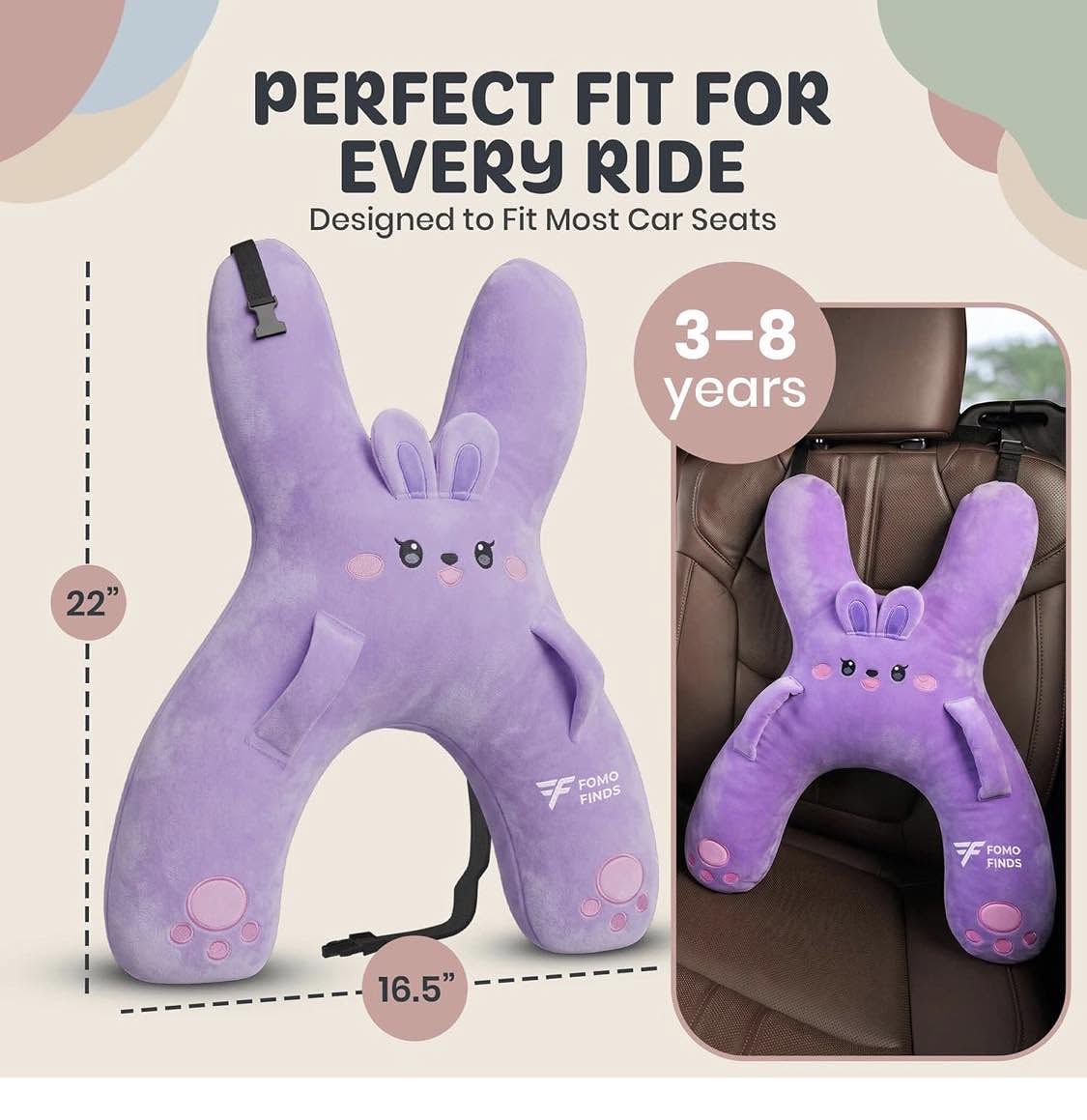 Kids Car & Travel Support Cushion