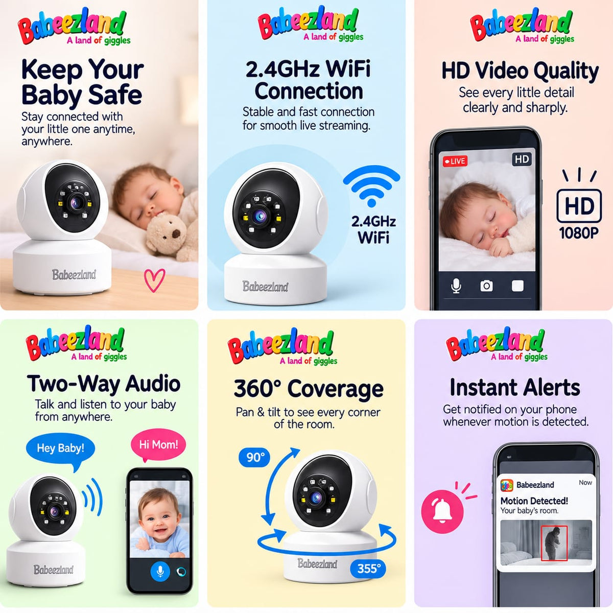 Smart Baby Surveillance Camera
