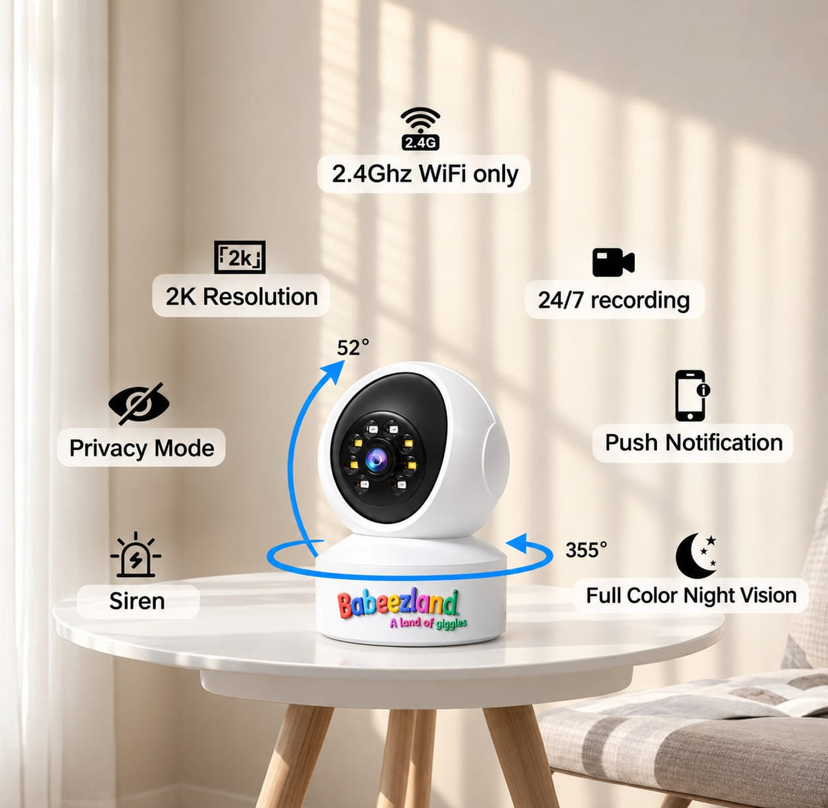 Smart Baby Surveillance Camera