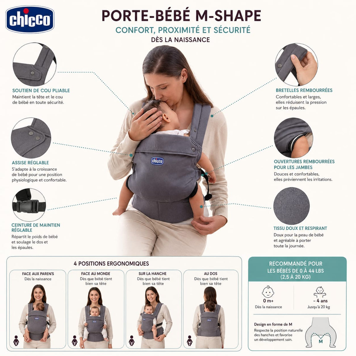 Chicco Ergonomic Baby Carrier