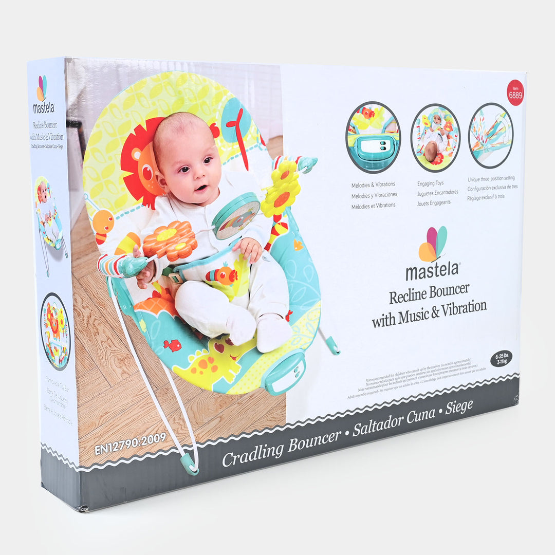 Mastela Recline Bouncer with Music & Vibration