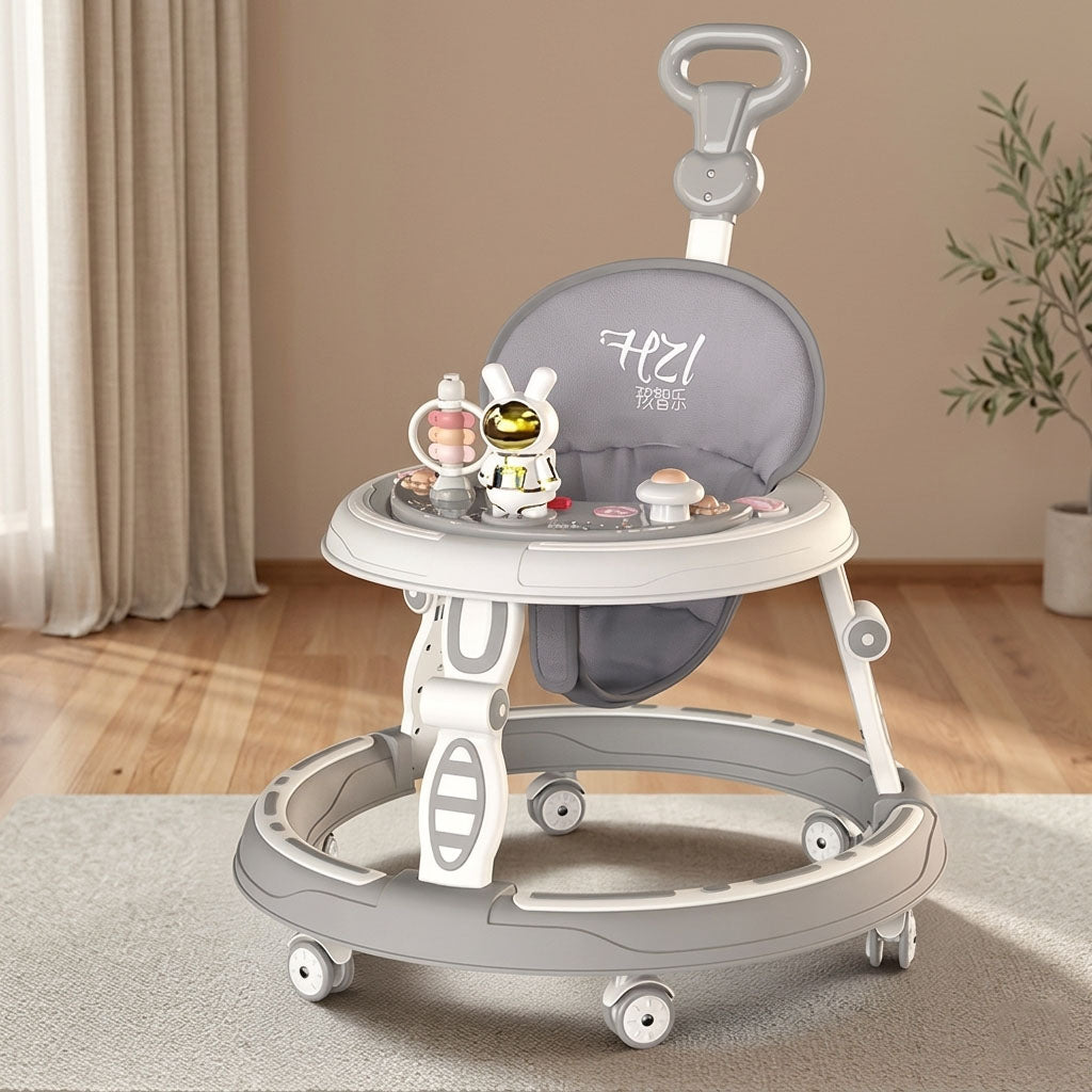 2-in-1 Baby Walker & Push Walker