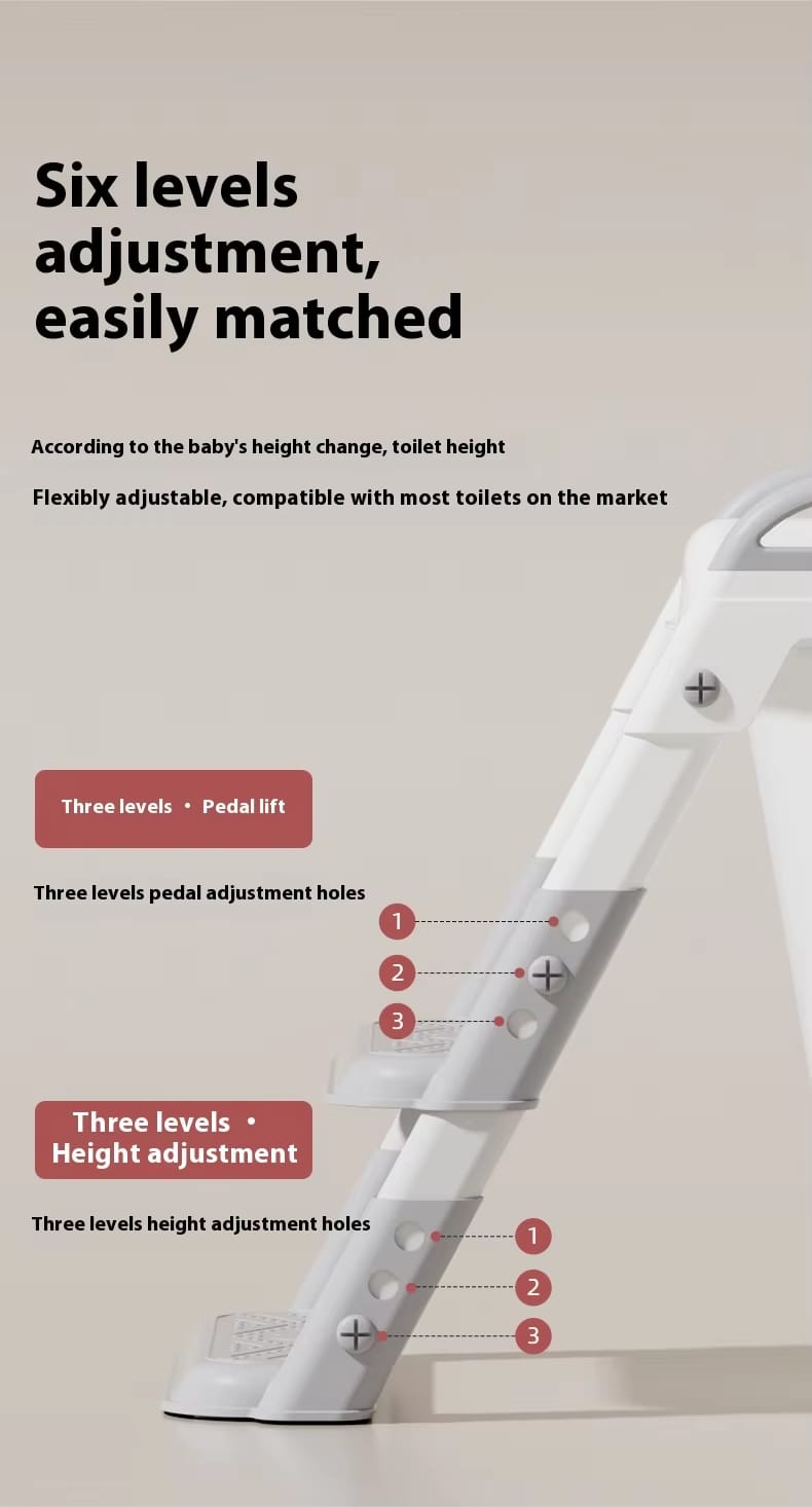 2-in-1 Foldable Baby Potty Training Seat
